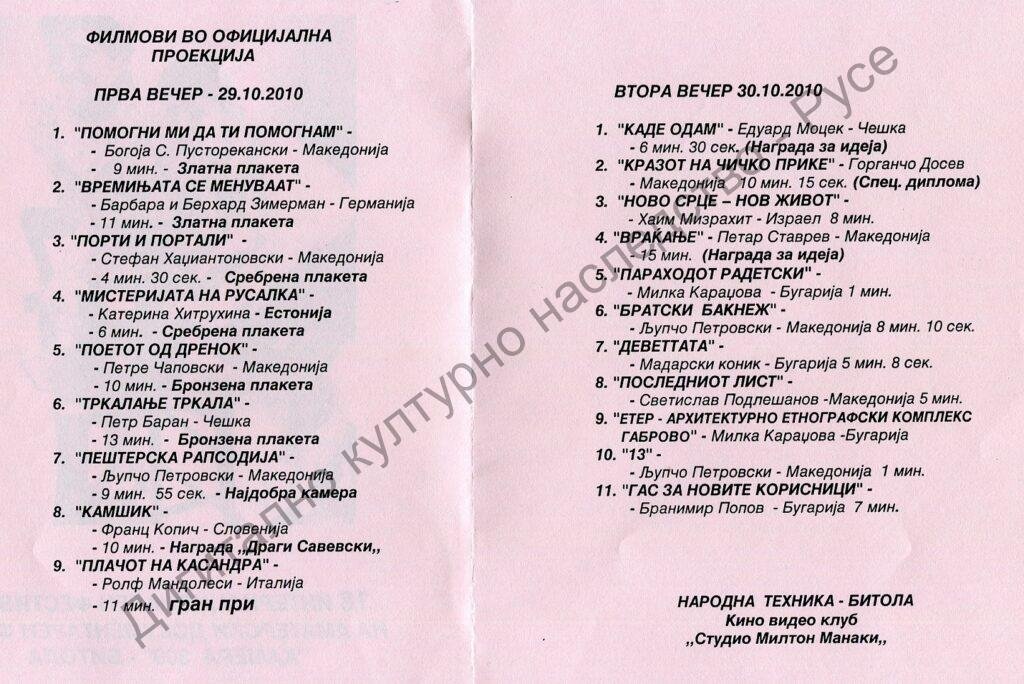 Група „Русефилм“ – награди